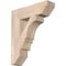 Ekena Millwork Balboa Slat Smooth Bracket, Douglas Fir, 5 1/2"W x 22"D x 26"H BKT06X22X26BOA06SDF - alternate 1